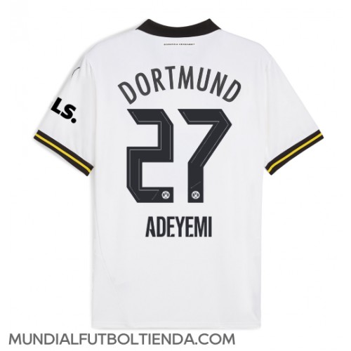 Camiseta Borussia Dortmund Karim Adeyemi #27 Tercera Equipación Replica 2024-25 mangas cortas